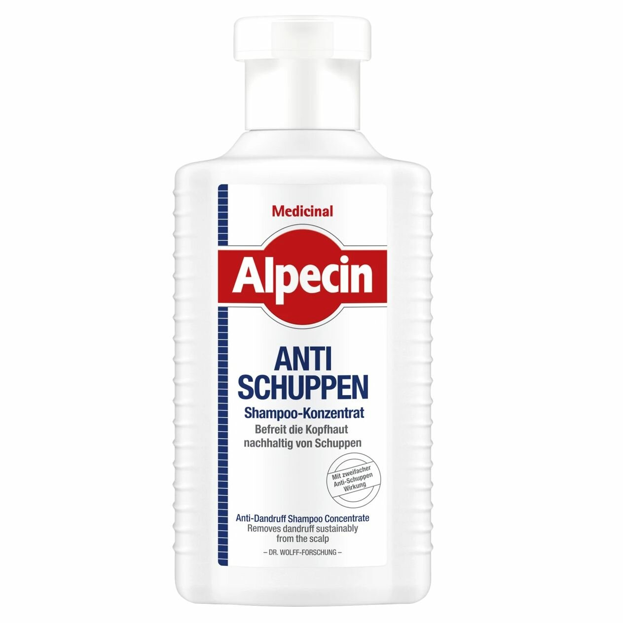 Alpecin Шампунь против перхоти концентрат лекарственный Anti Schuppen, 200 мл