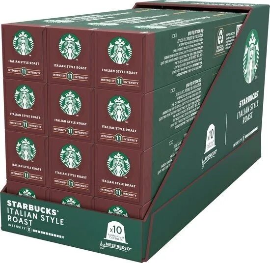 Кофе в капсулах Starbucks Italian Style Roast, 120 шт