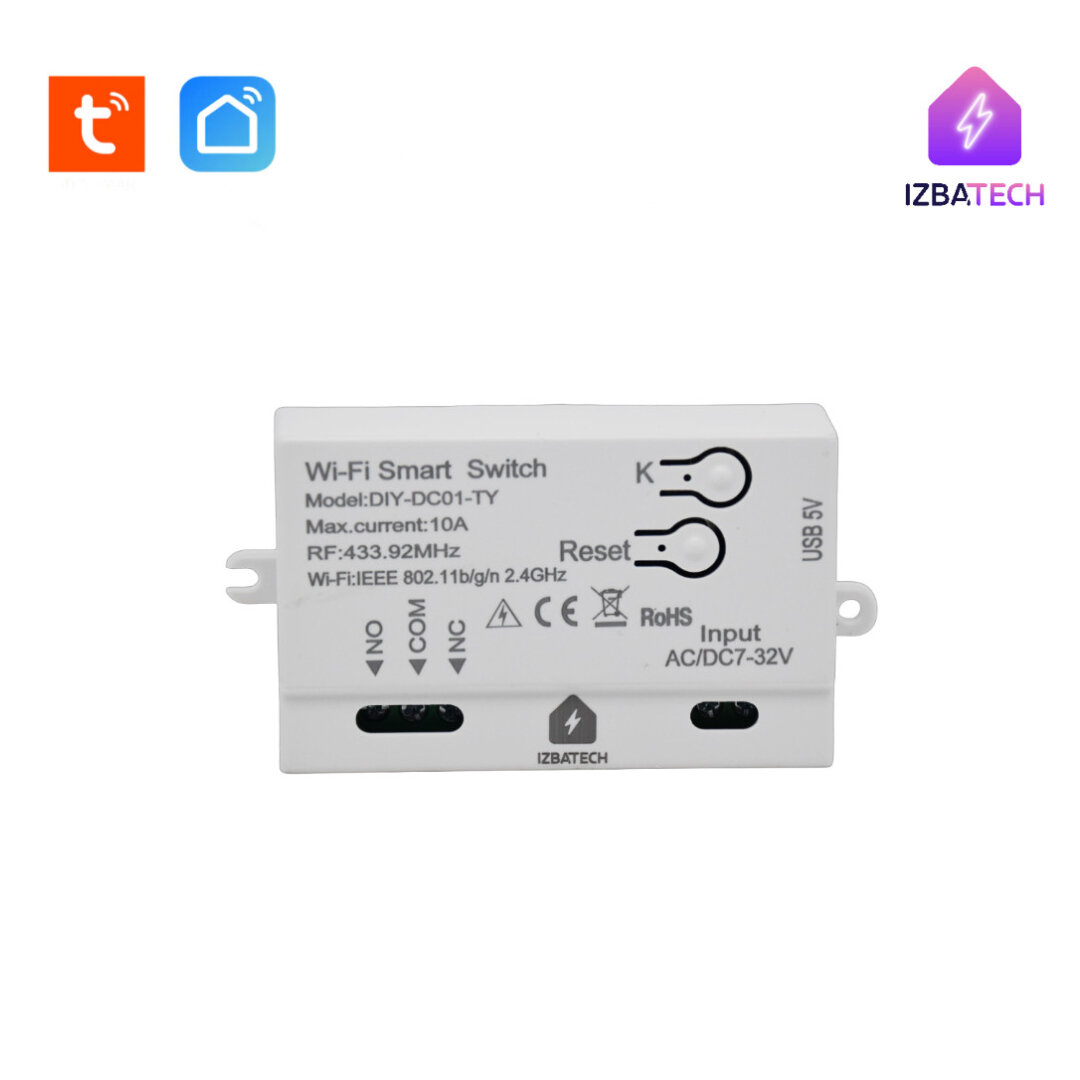 фото Новая версия Умное реле контроллер с Алисой для управления умным домом с WI-FI + RF от Tuya