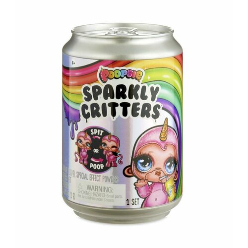 Игрушка Poopsie Surprise Unicorn Sparkly Critters банка газировки со слаймом 6995₽