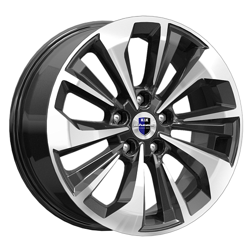 Диск КиК Авиор (КС936-11) 7.0*17 5*114.3 ET45 D67.1 алмаз черный