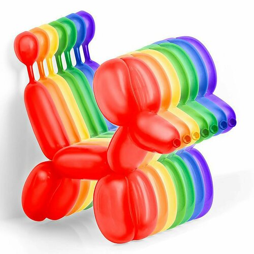 ШДМ Ассорти, Метал / Assorted, латексный шар, 260", 50 шт