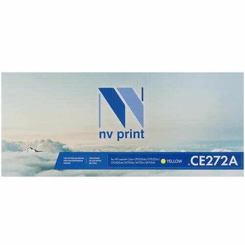 Картридж лазерный NV Print CE272A желтый с чипом 11997₽