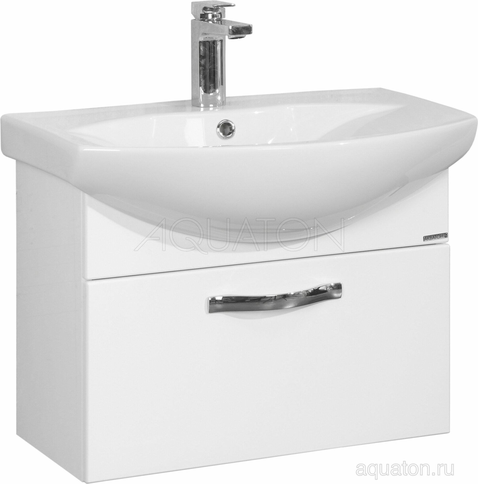 Тумба с раковиной Aquaton Ария 65 1A1340K0AA010