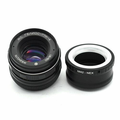 Светосильный советский объектив монстр боке Гелиос-77М-4 МС 1850 для Sony E 14050₽