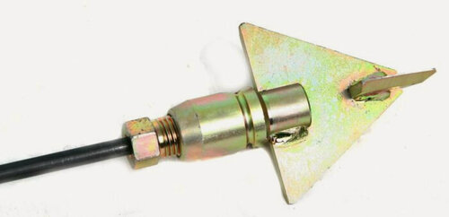 Изображение товара Насадка Пика 75 мм, четыре грани, для пробивных штанг. CROCODILE 50810-8