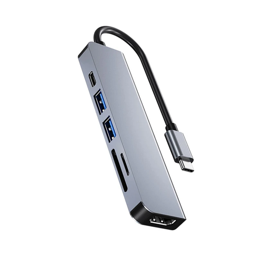 USB HUB Хаб концентратор Type-c - HDMI Type-c 30 2 x USB 30 SD TF 138000₽