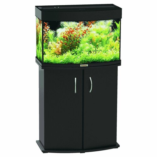 Аквариум панорамный 80 литров с освещением крышкой и тумбой 643544 см Аквас 30891₽
