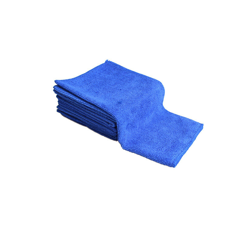 фото Полотенце CHISHAN, для автомойки и дома, микрофибра, синее, 30x30 см