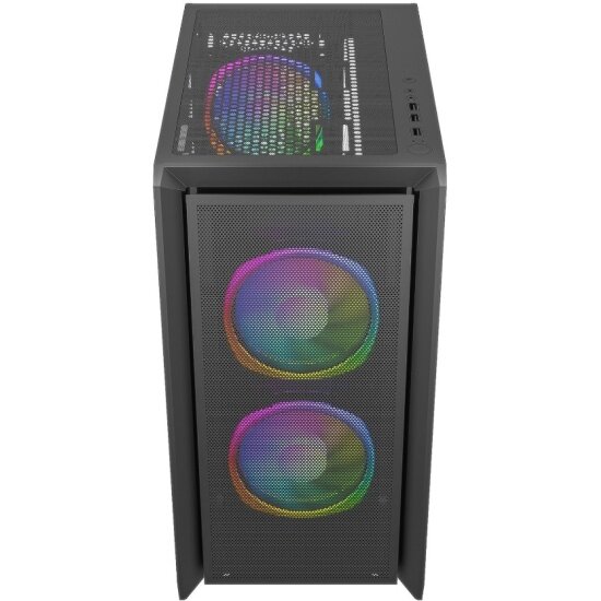 Корпус Powercase Alisio Z3B, Mini-Tower, ARGB-подсветка, 3 вентилятора, 5 кг — фото 1