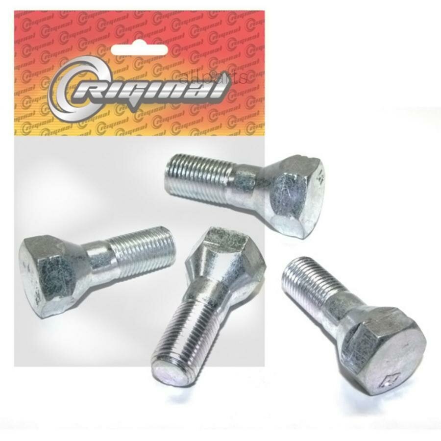 RIGINAL RG21013101000 Болт колесный для а/м ВАЗ-2101-2107 М12х27 (кт.4шт.) Riginal RG21013101000