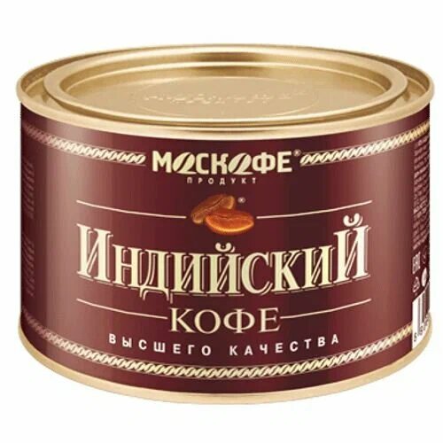 Кофе Москофе "Индийский", растворимый, в жестяной упаковке, 100% арабика, 90г — фото 1