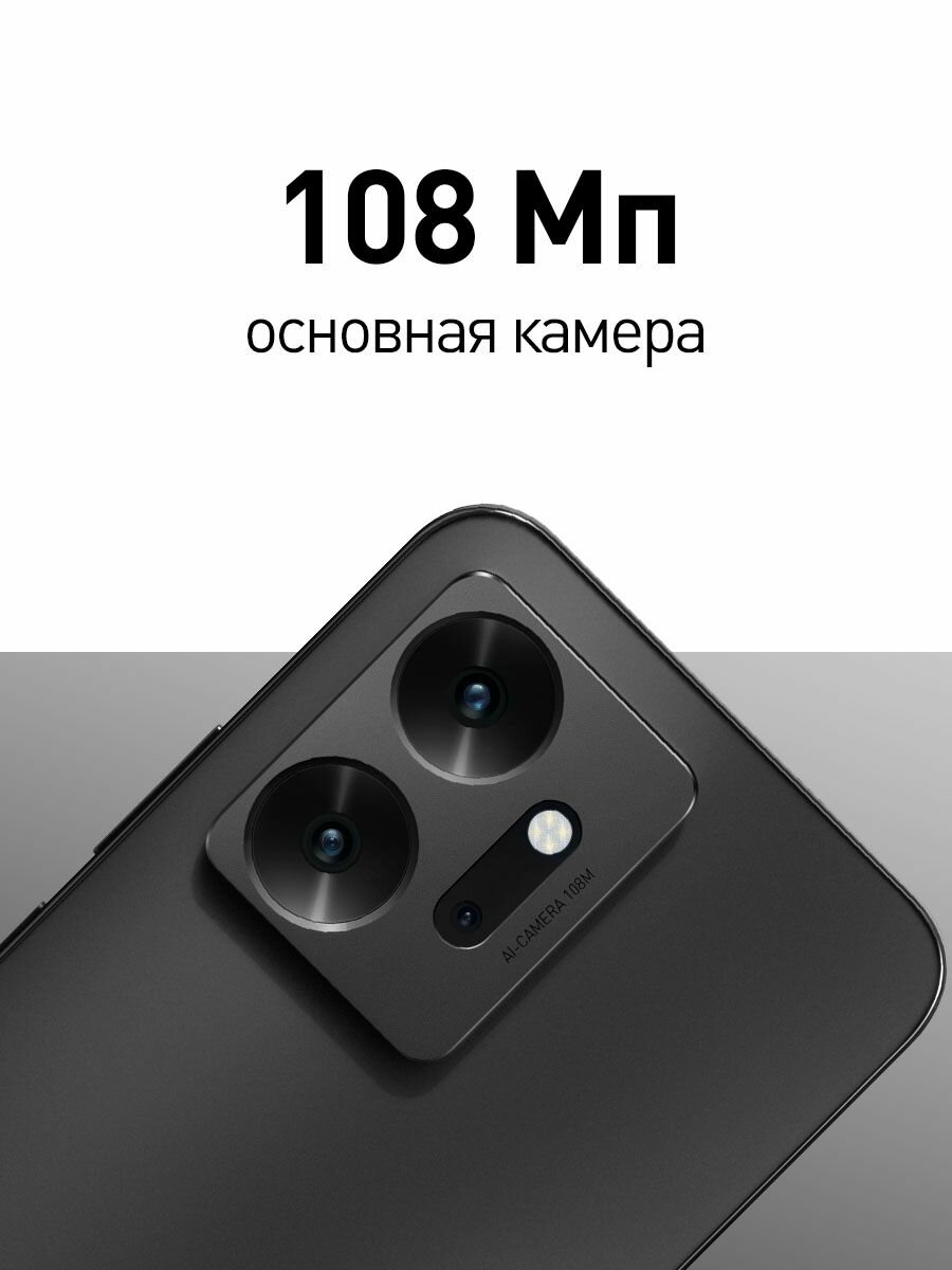 Смартфон Infinix ZERO 20 8+256GB Deep Gray — фото 1