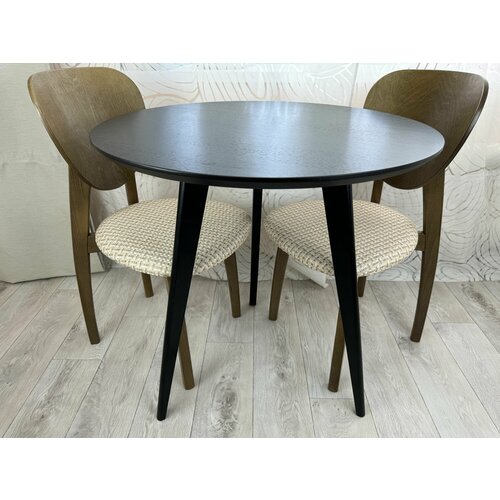 Стол обеденный круглый деревянный венге EDWOOD EDWov1 10500₽