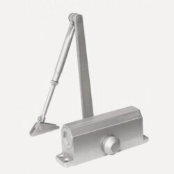 Изображение товара Доводчик Нора-М №2s F (50кг) - серебро - с фиксацией