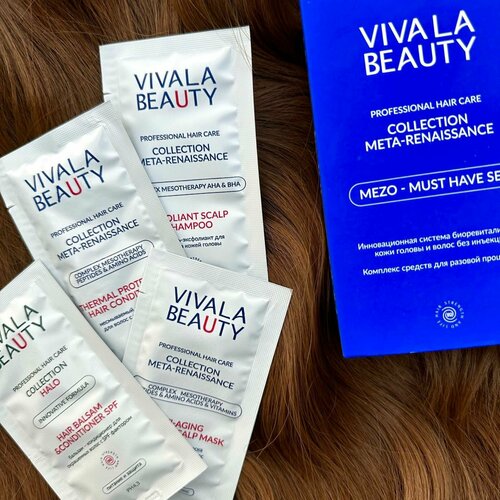 VIVALABEAUTY коллекция Meta-Renaissance MEZO-MUST HAVE SET полноценный комплекс для мезотерапии 495₽