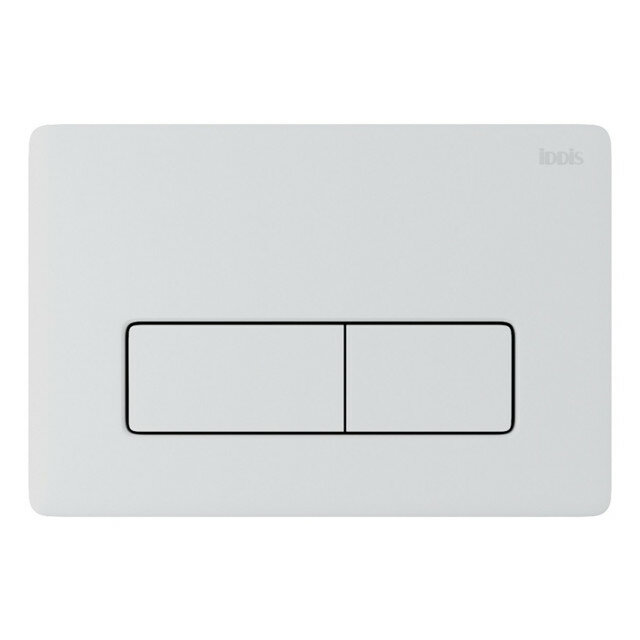 Клавиша смывная IDDIS Unifix белая глянцевая