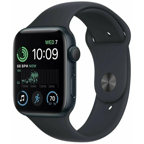 Apple Watch SE 2 (2024) 40mm Midnight Aluminium Case with Ink Sport Band