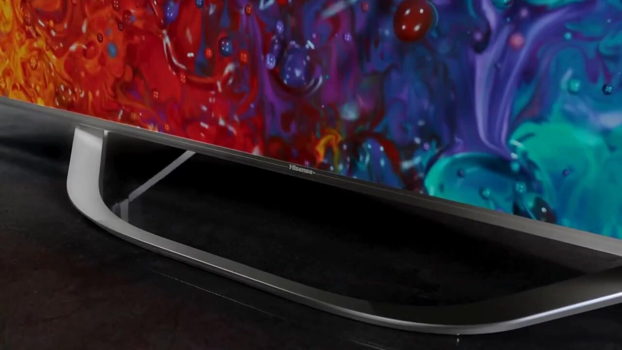 55" Телевизор Hisense 55U7HQ LED, HDR, Quantum Dot, QLED, ULED, черный — фото 1
