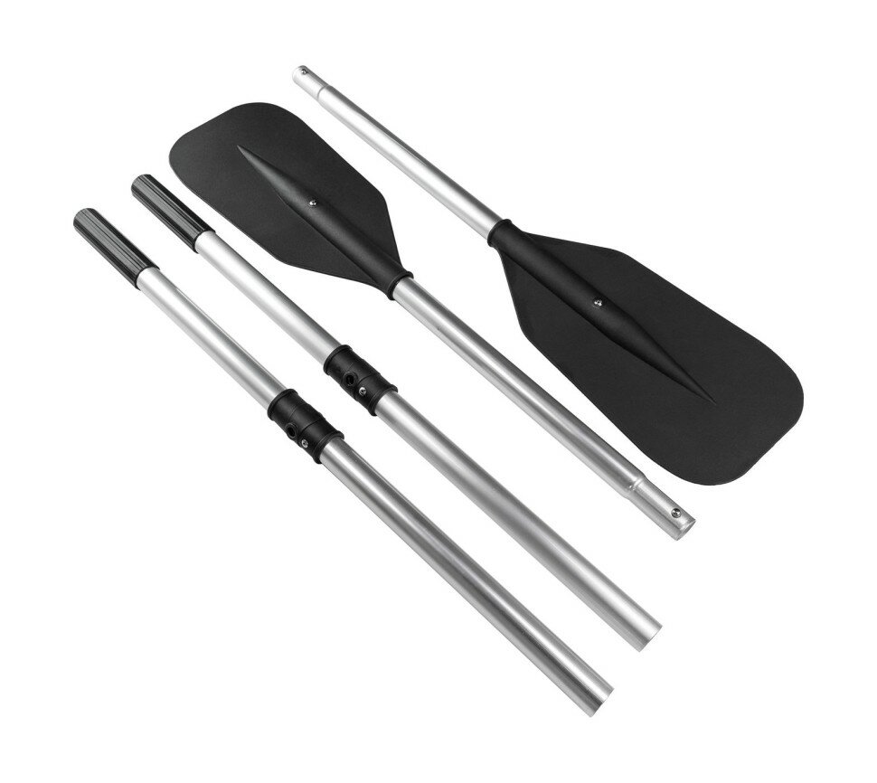 Весло 152 см черное (комплект из двух весел) (Москва)