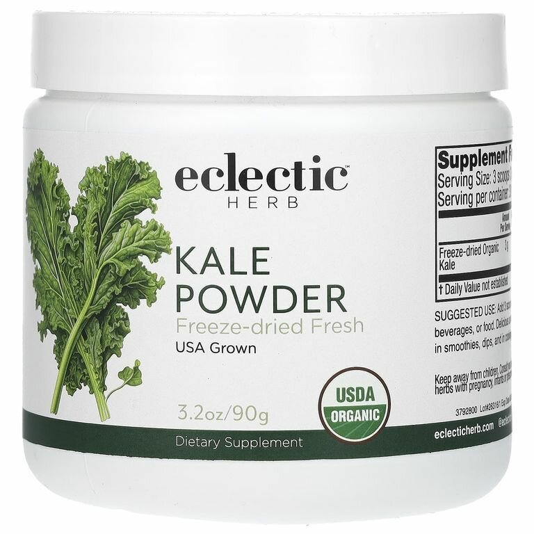 Eclectic Herb Kale Powder Кейл порошок из кудрявой капусты 90 г