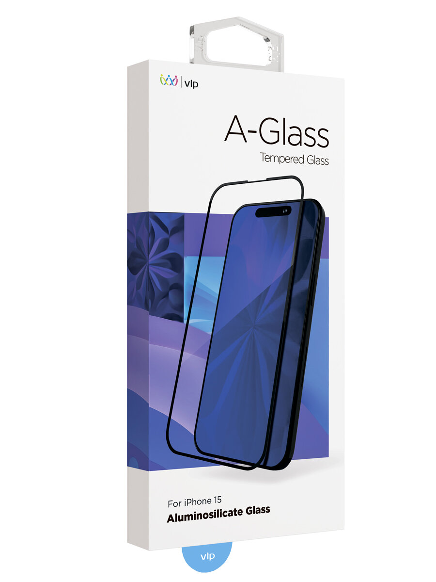 Защитное стекло для iPhone 15 A-Glass 2.5D VLP — фото 1