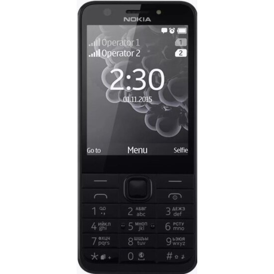 Мобильный телефон Nokia 230 Dual Sim (TA-1609) Черный