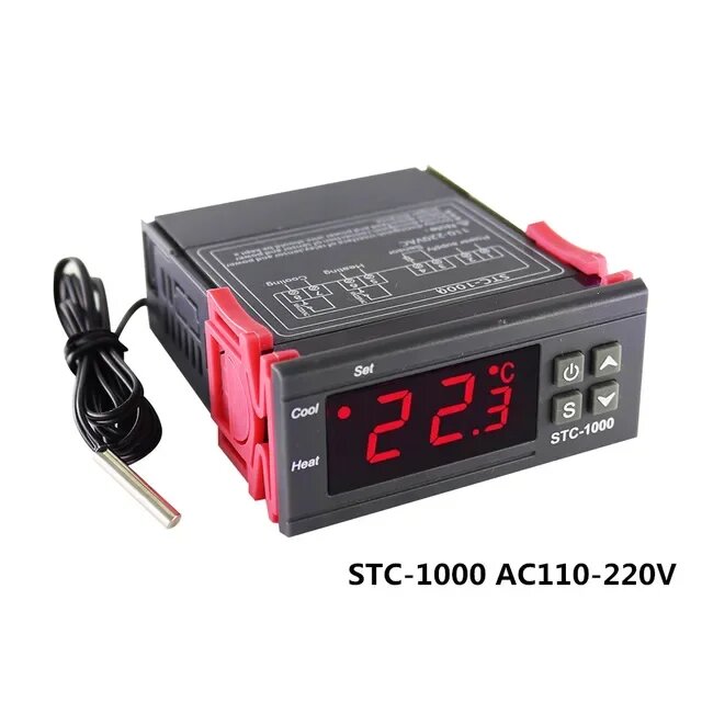 Регулятор температуры STC-1000, STC1000 110-220V