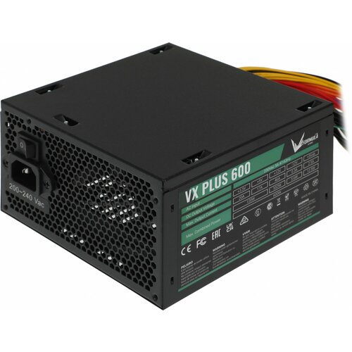 Блок питания Formula ATX 600W AC VX PLUS 204pin 120mm fan 3xSATA RTL 3887₽