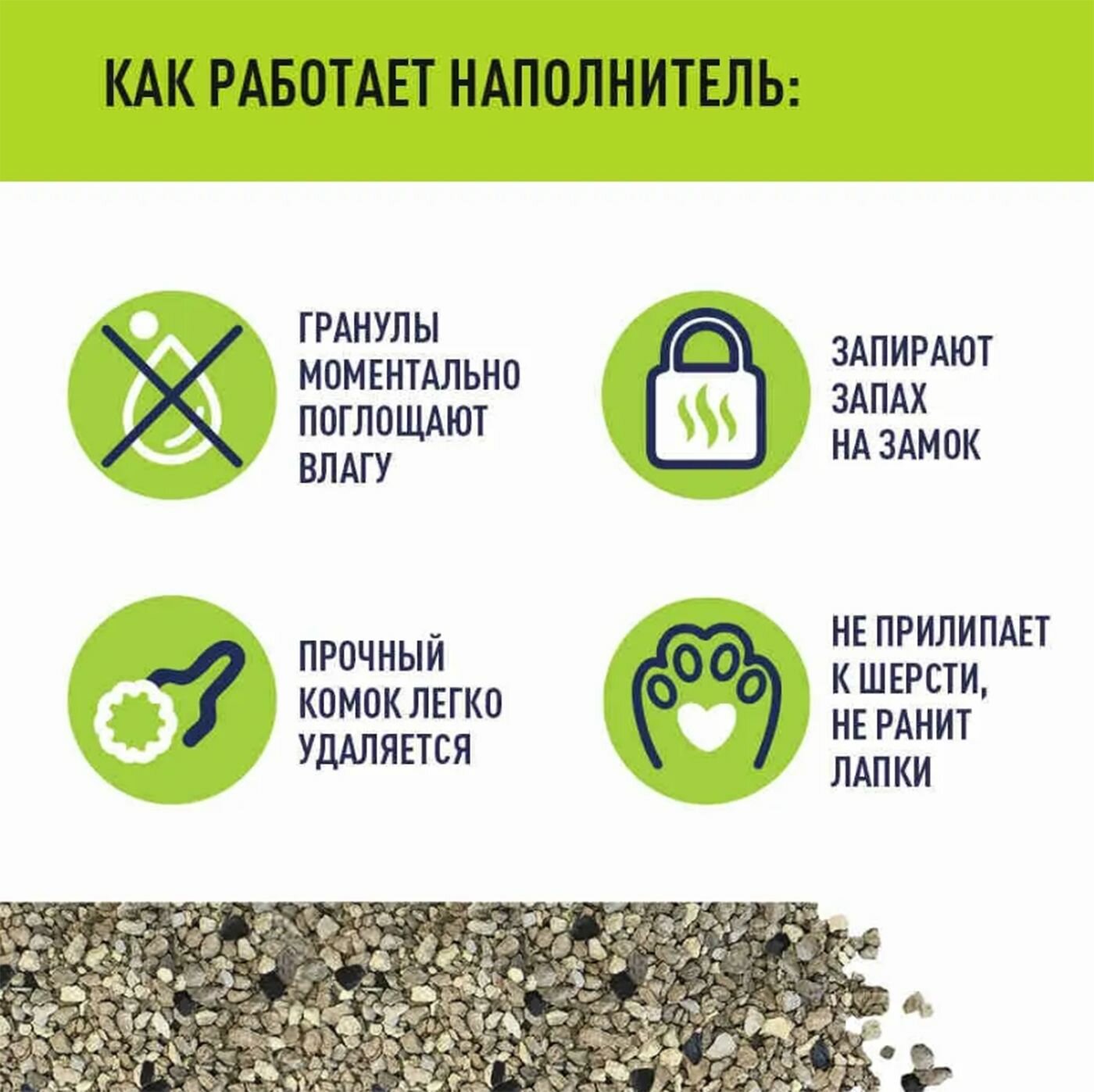 Наполнитель глиняный для кошачьего туалета Котяра, комкующийся 8.4кг(20л) — фото 1