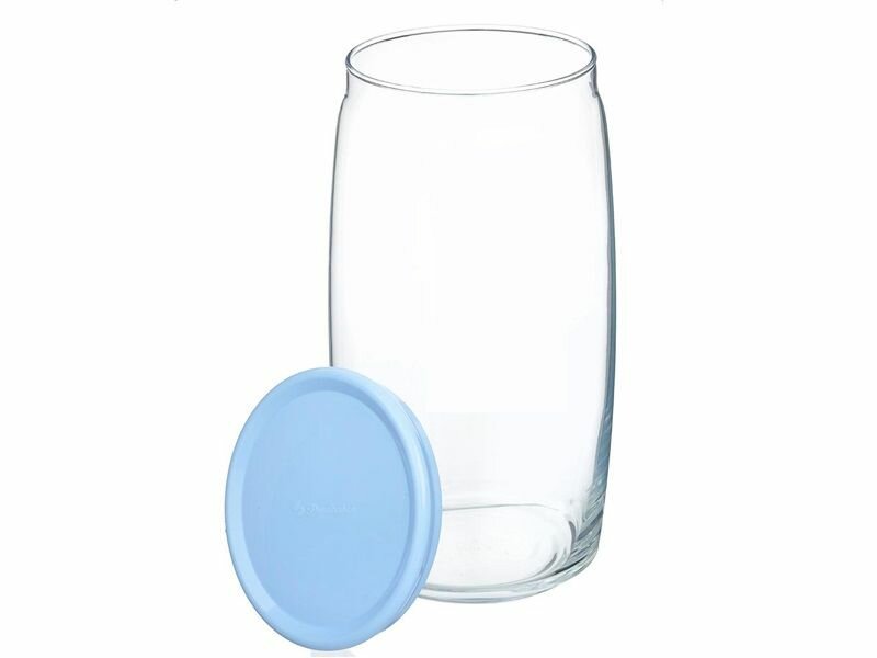 Банка Pasabahce Cesni с крышкой для хранения стекло пластик 1500 мл