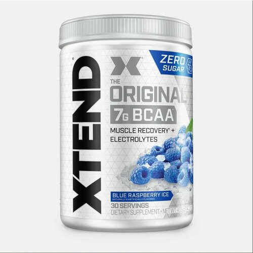 Аминокислотный комплекс BCAA Xtend с витамином B6 - Голубая ледяная малина 405 гр