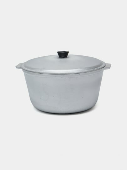 Алюминиевый казан 8 л, удобный и прочный для кухни Бренд LAVA — фото 1