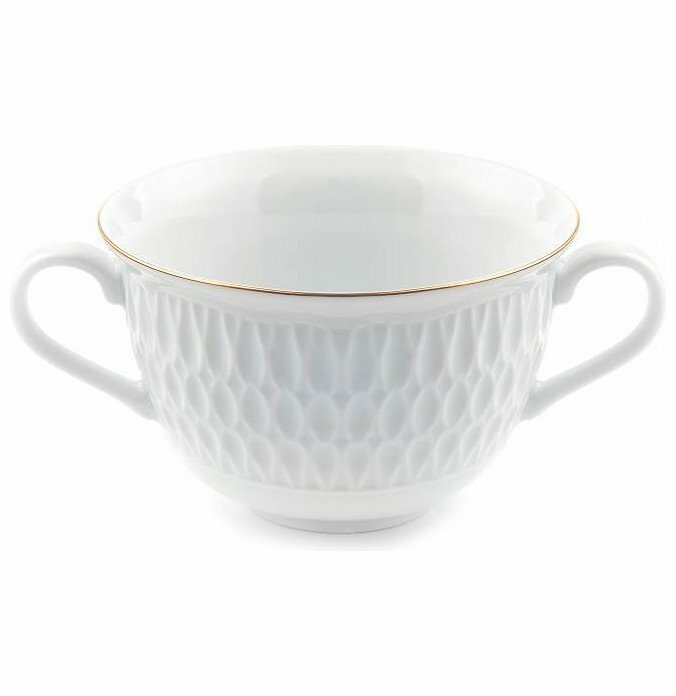 Бульонница 350 мл Cmielow  София  Отводка золото    296254