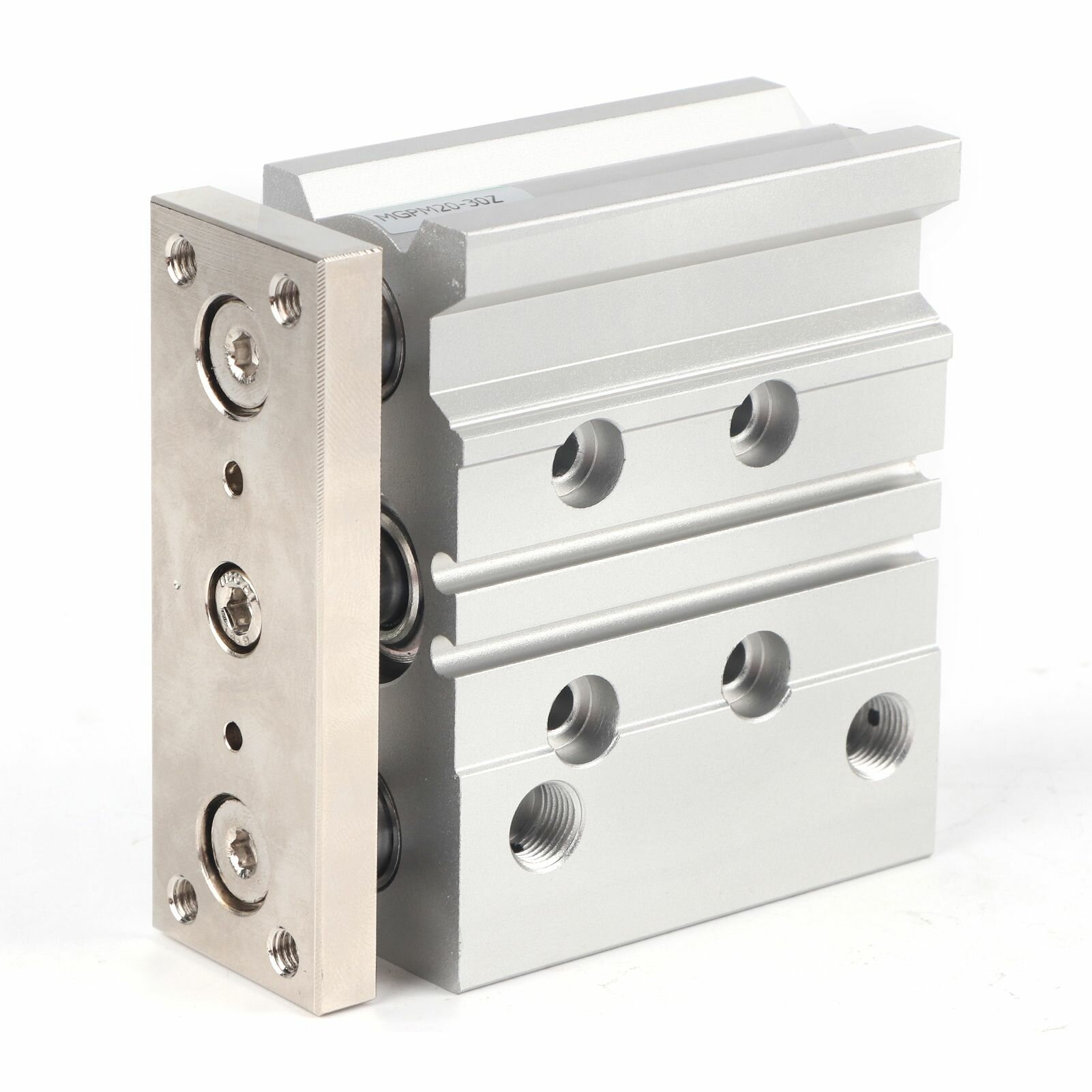 MGPM20X30 3стержневой воздушный цилиндр двойного действия Пневматический цилиндр из алюминиевого сплава диаметром 20 мм