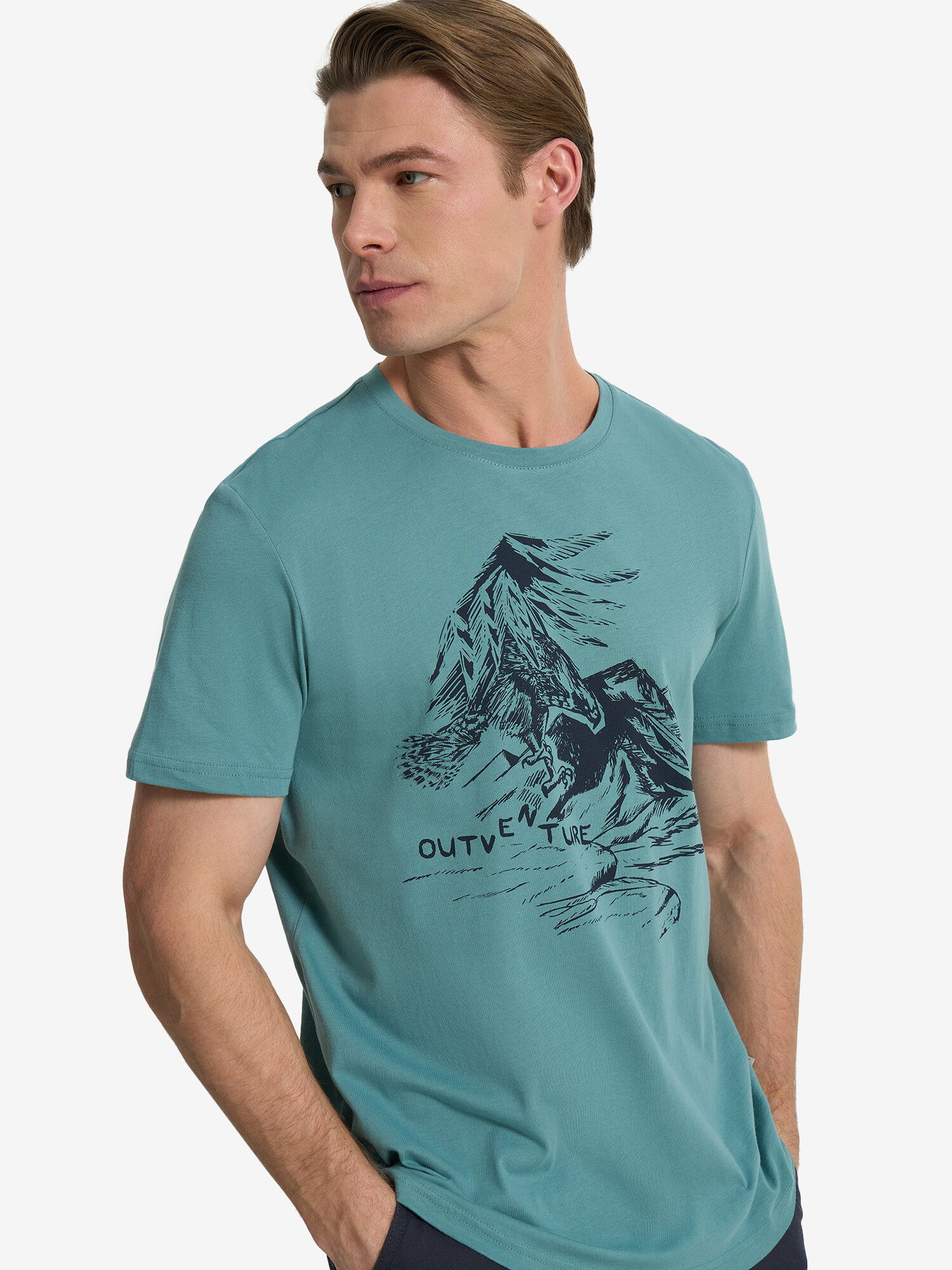 Футболка OUTVENTURE Travel Men’s SS T-Shirt