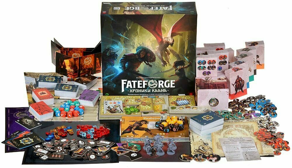 Настольная кооперативная приключенческая игра Hobby World Fateforge: Хроники Каана — фото 1