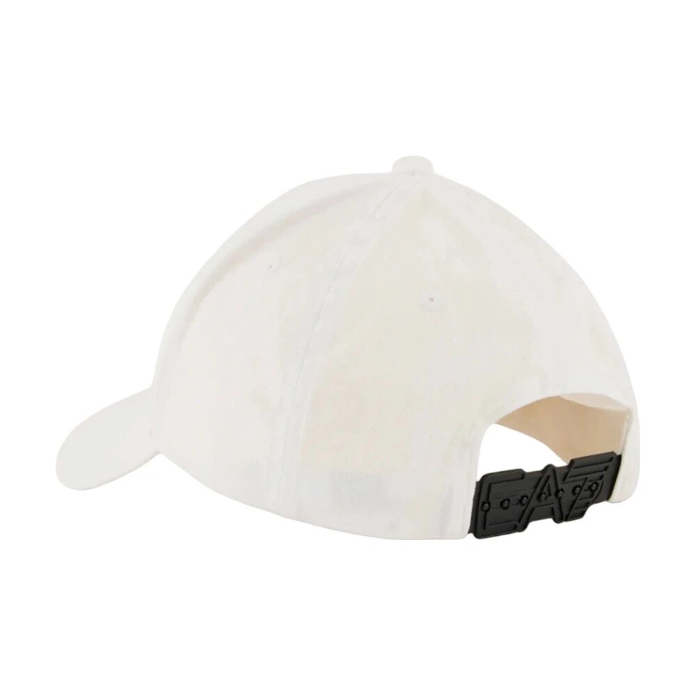 Кепка EA7 EMPORIO ARMANI для мужчин, размер S, белый — фото 1