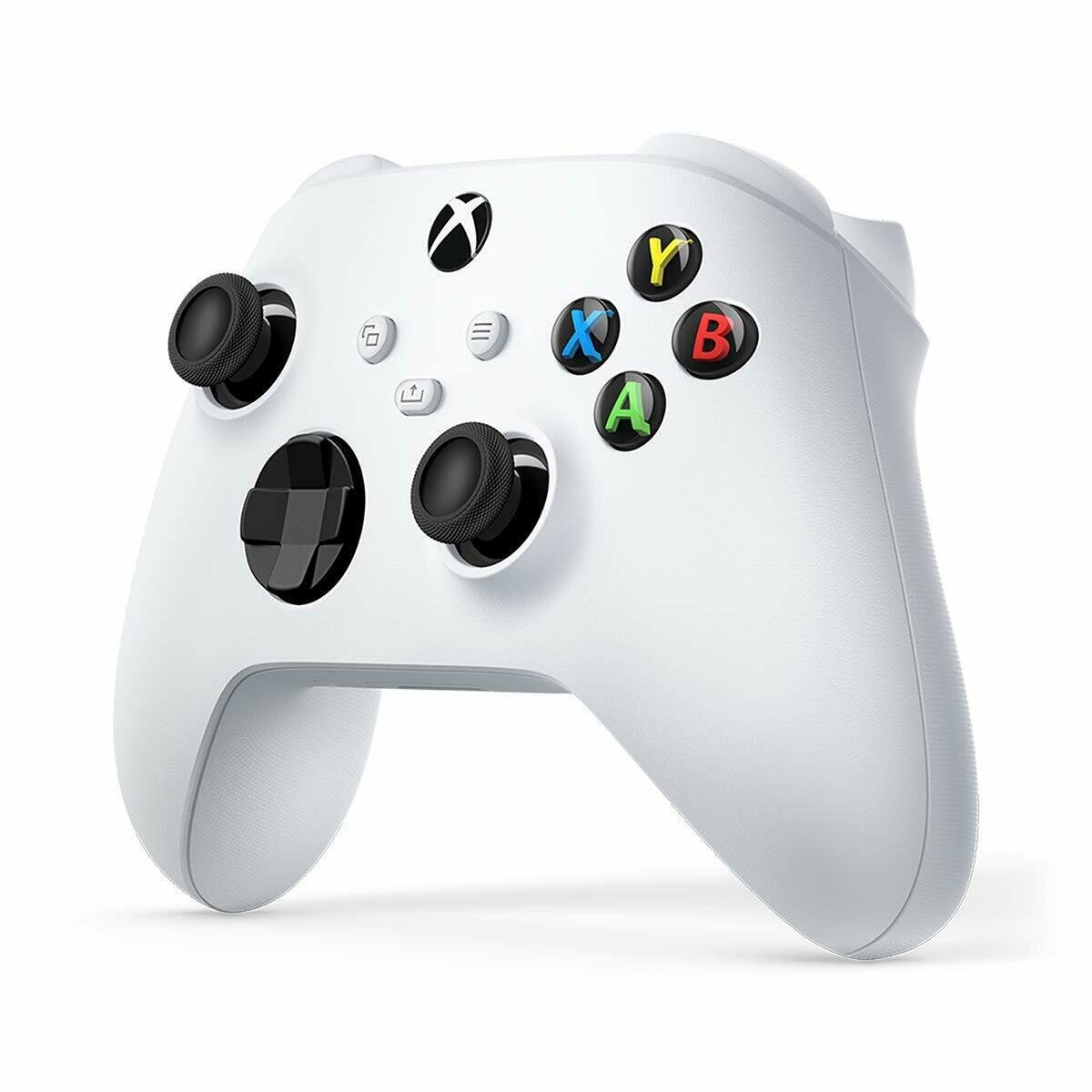 Геймпад Microsoft Xbox Robot White, для Xbox Series X/S, ПК, Android, Mac, iOS, виброотдача — фото 1