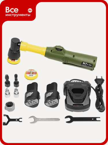 Изображение товара Гравер аккумуляторный для резки и шлифовки DLT G-300 с кейсом 1153