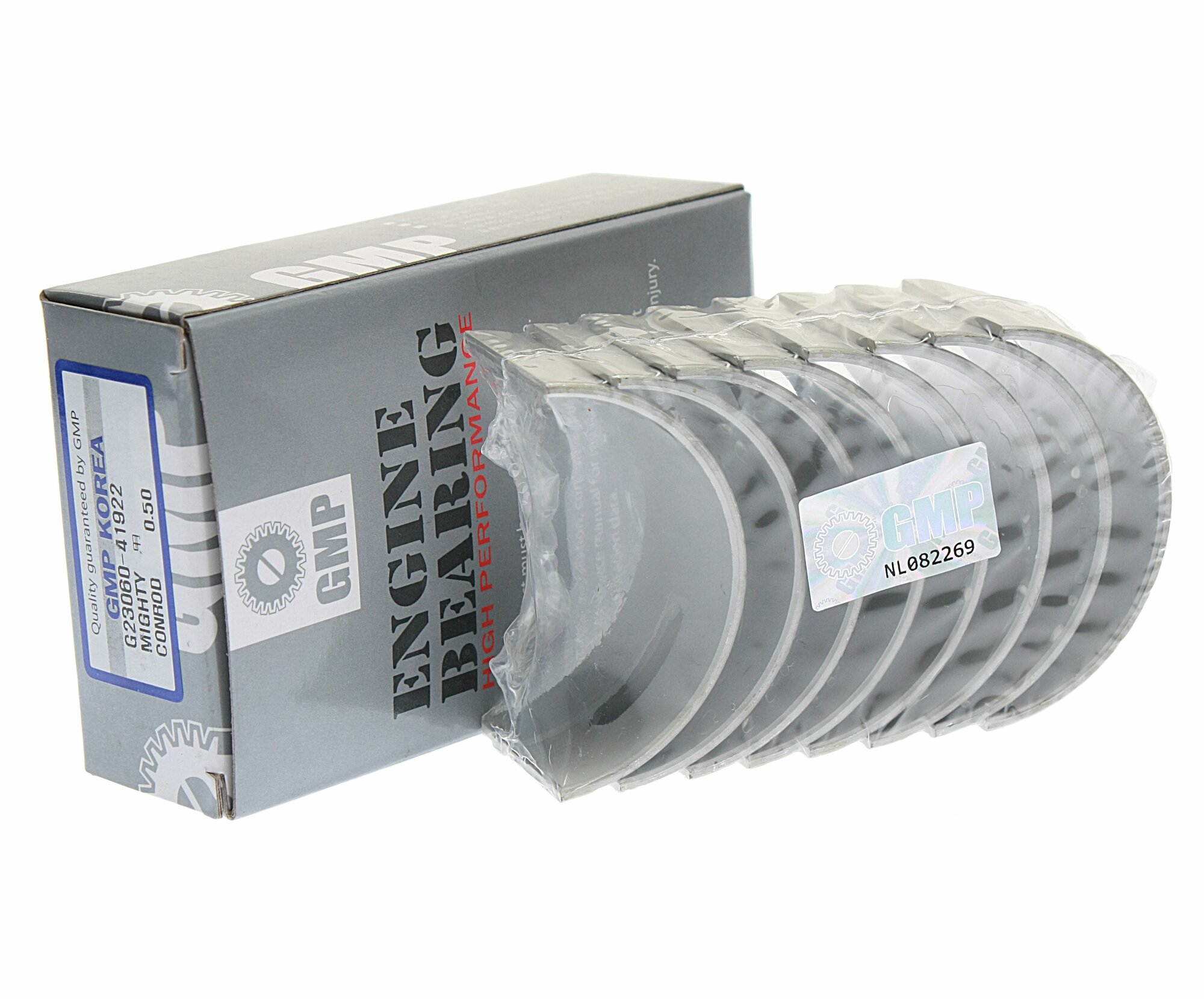 Вкладыши HYUNDAI HD65,72,78, County дв. D4AL, D4AF шатунные d+0.50 комплект (8шт.) GMP / Арт. 23060-41922
