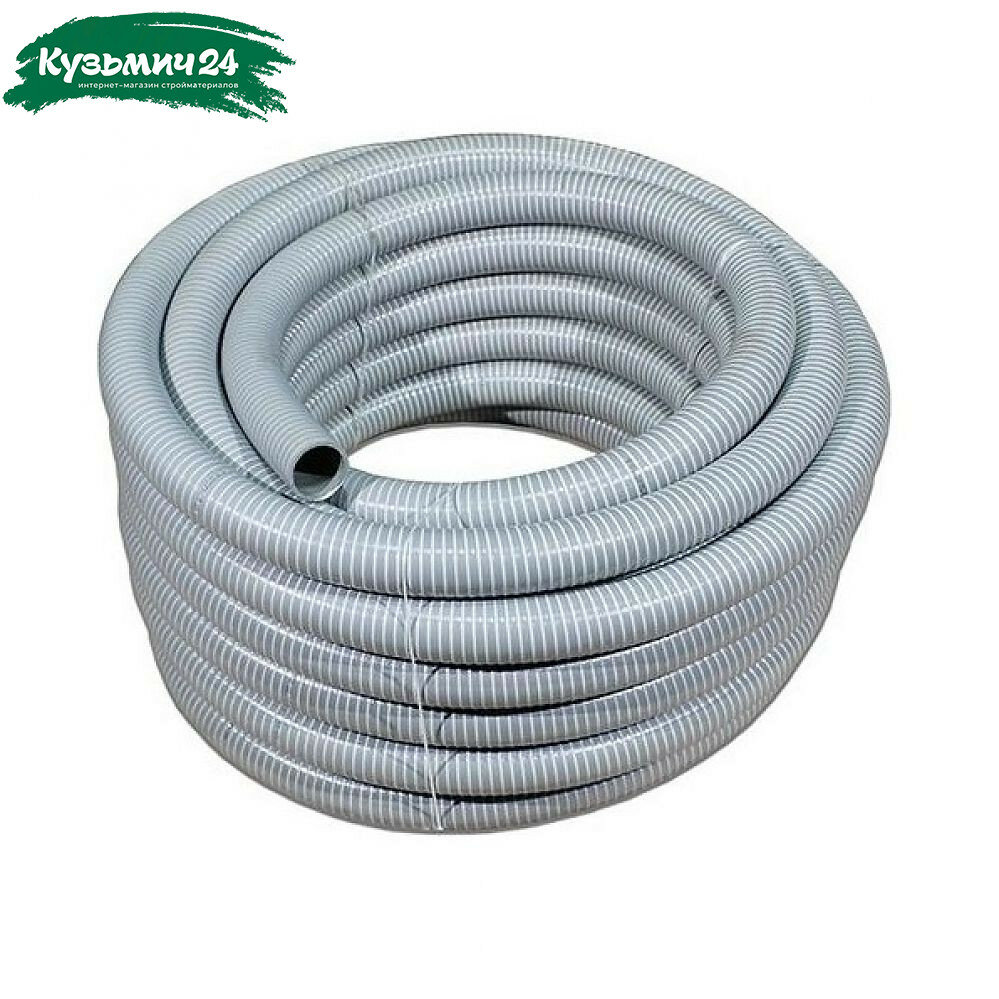 Шланг ПВХ напорно-всасывающий 100SM25 D25 (маслобензостойкий морозостойкий) 1 метр