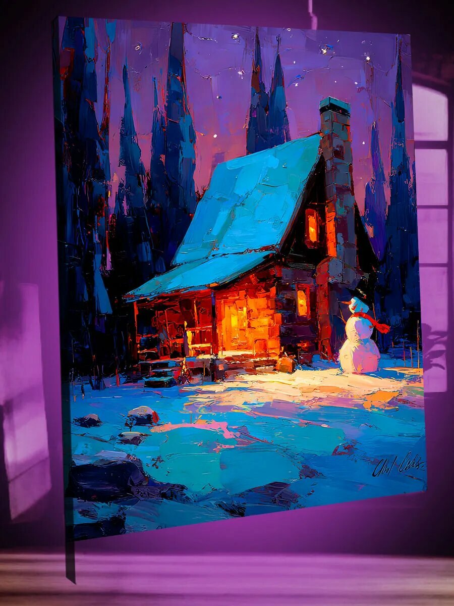 Интерьерная картина Зимние