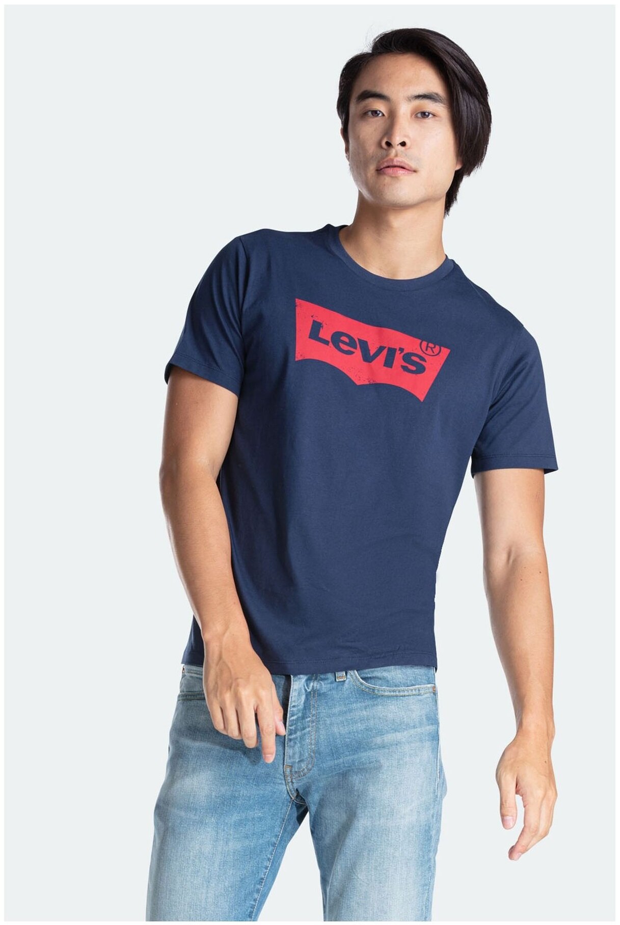 Футболка Levi's GRAPHIC SET-IN, размер M, синий — фото 1