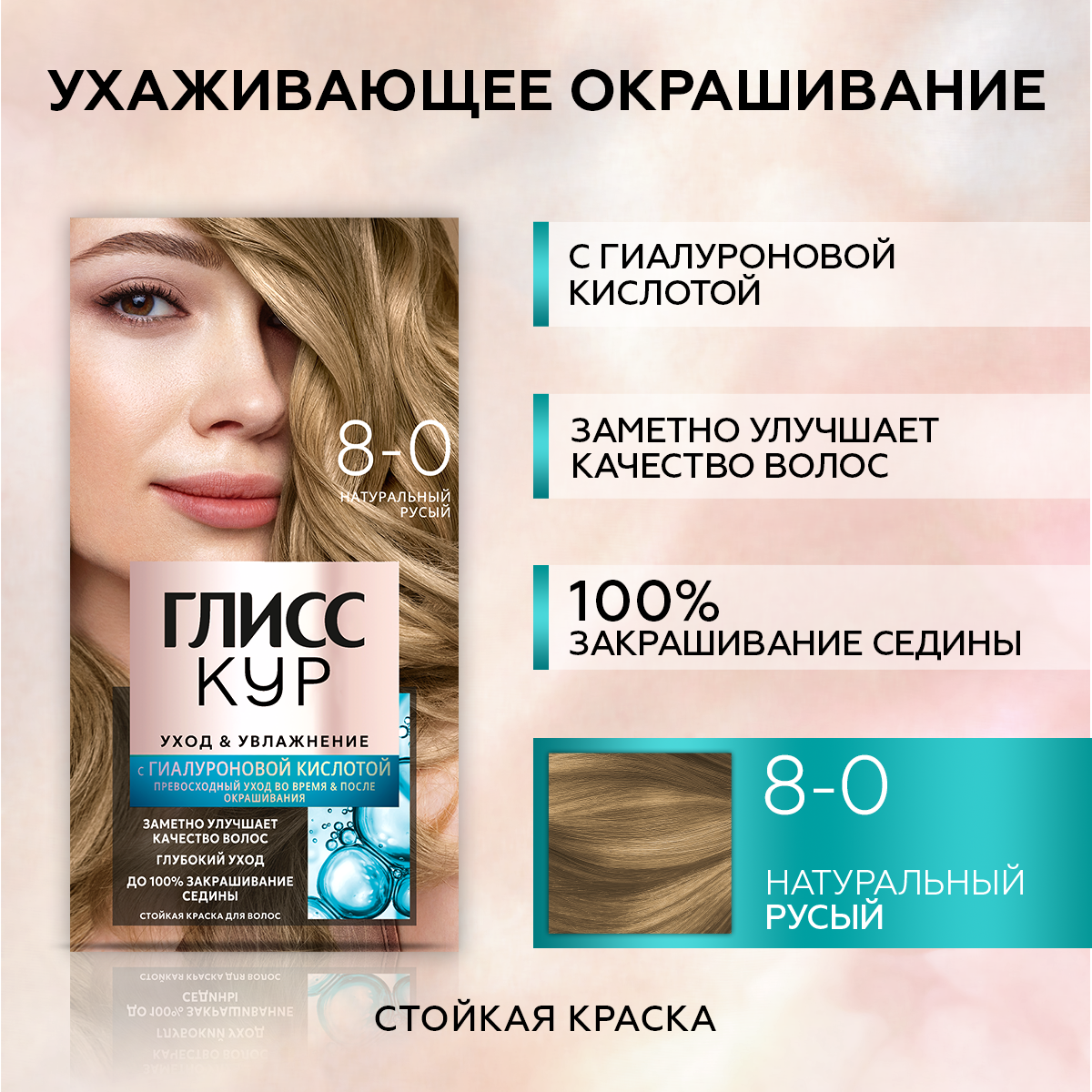 Стойкая краска для волос...