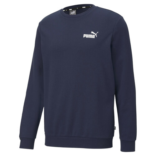 Свитшот PUMA Essentials Small Logo Men’s Sweatshirt, размер L, синий свитшот puma essentials small logo men’s sweatshirt размер l серый