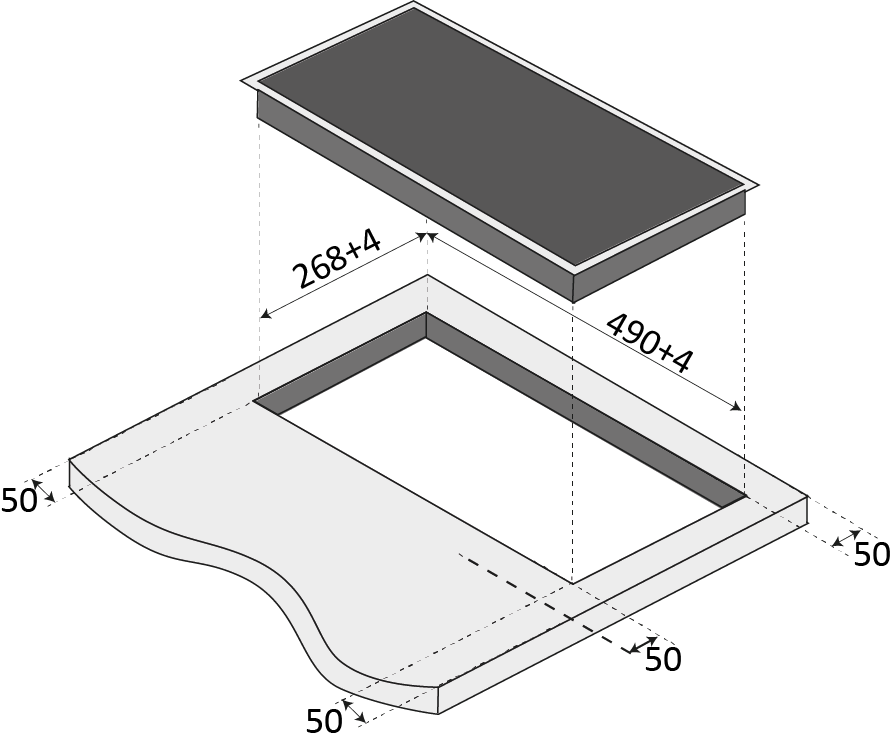 Варочная панель BRANDT BPV6210B