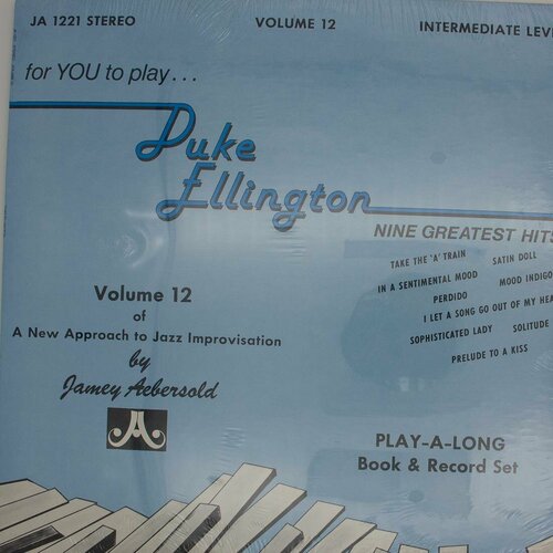 виниловая пластинка duke ellington historically speaking the duke lp Виниловая пластинка Jamey Aebersold Джейми Эйберсолд - Duke