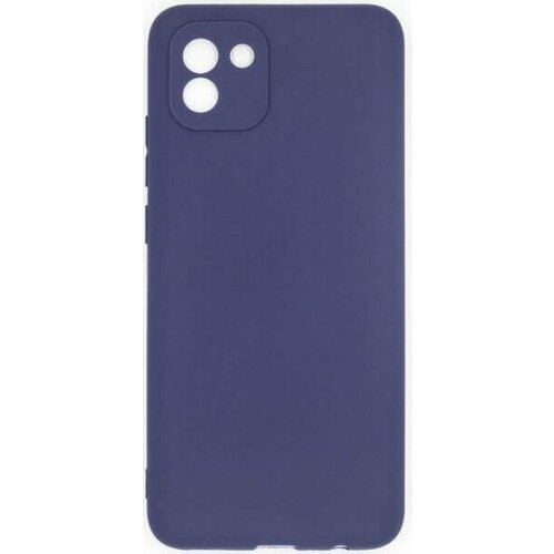 PERO Чехол-накладка Clip Case для Samsung Galaxy A03 SM-A035 blue (Синий)