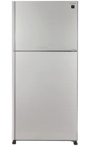 Холодильник с верхней морозильной камерой Широкий Sharp - фото №16